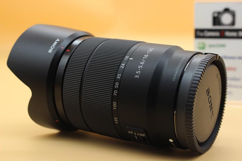 ขาย Lens Sony E-mount 18-135mm F/3.5-5.6 oss สภาพสวยใหม่ ประกันศูนย์ถึง 20-09-19 ไร้ฝ้า รา ตัวหนังสือคมชัด ผิวยังสาก ใช้งานน้อย แถมFilter  อุปกรณ์และรายละเ